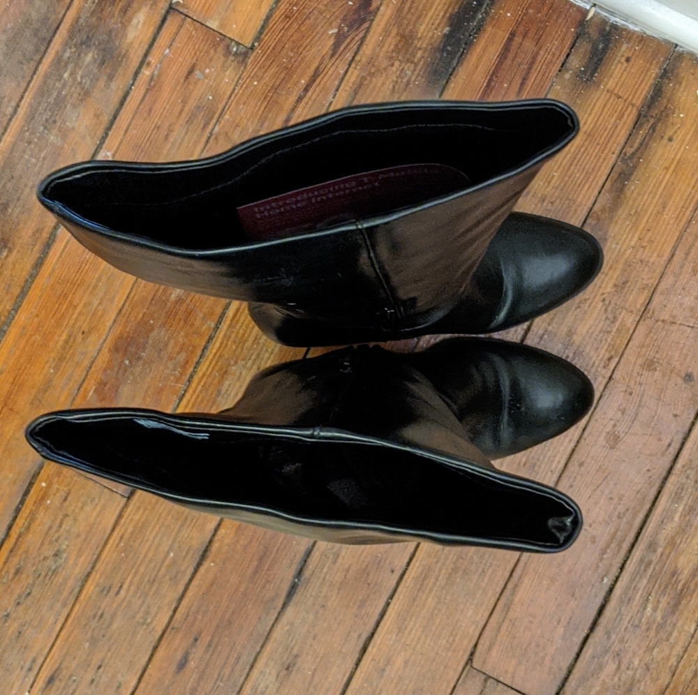 Joy Tall Block Heeled Boots (7.5) - Picture 6 of 8